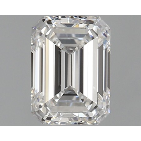 Diament szlif szmaragdowy, 1ct, VVS2, E, GIA 7523431975