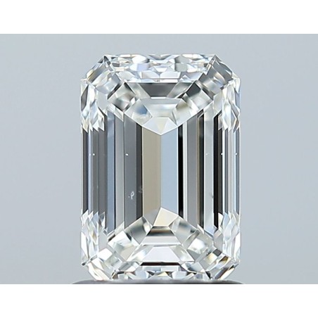 Diament szlif szmaragdowy, 1.3ct, SI1, G, GIA 5543430675