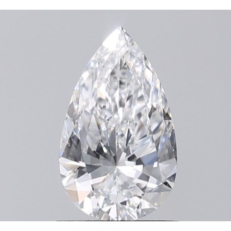 Diament szlif gruszkowy, 0.8ct, SI2, D, GIA 2546089078