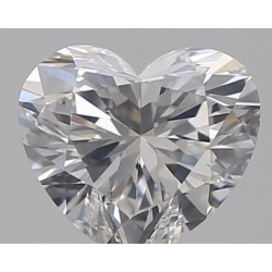 Diament serce, 0.55ct, VS2, F, GIA 2516672680