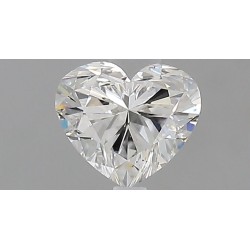 Diament serce, 0.51ct, SI1, F, GIA 6525804276