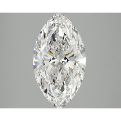 Diament laboratoryjny markiza, 2.98ct, VVS2, E, IGI LG733584584