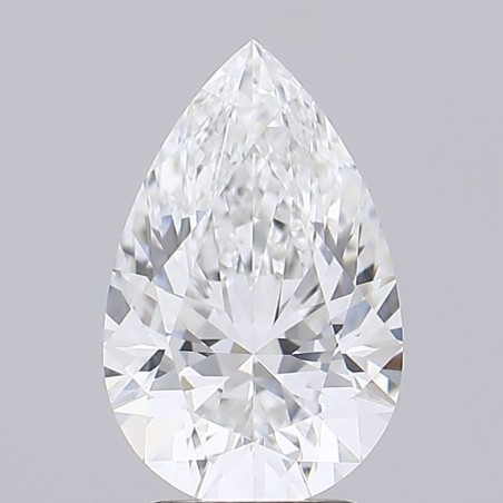 Diament laboratoryjny szlif gruszkowy, 2ct, VVS2, E, IGI LG764625652