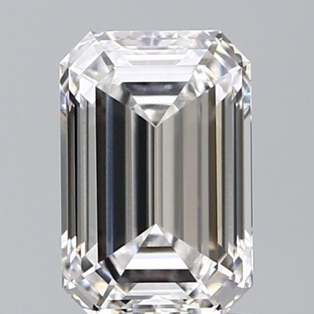 Diament laboratoryjny szlif szmaragdowy, 1.08ct, VVS2, D, IGI 636400095