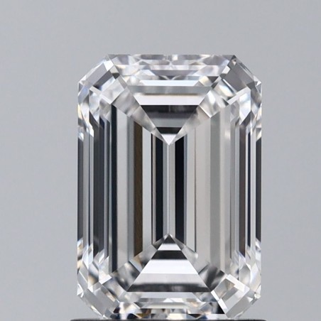 Diament laboratoryjny szlif szmaragdowy, 1.58ct, VVS2, E, GIA 2497691147