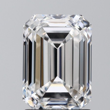 Diament laboratoryjny szlif szmaragdowy, 2.22ct, VVS2, E, IGI LG642432938