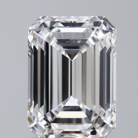Diament laboratoryjny szlif szmaragdowy, 2.08ct, VVS2, E, IGI 639468157