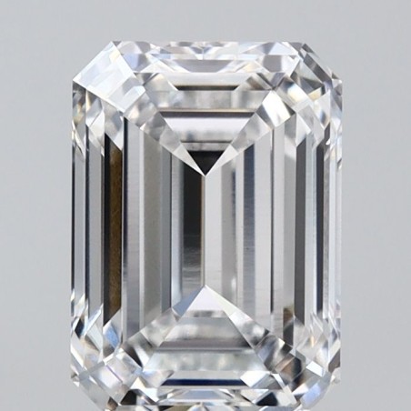 Diament laboratoryjny szlif szmaragdowy, 1.53ct, VVS2, E, GIA 6491889836