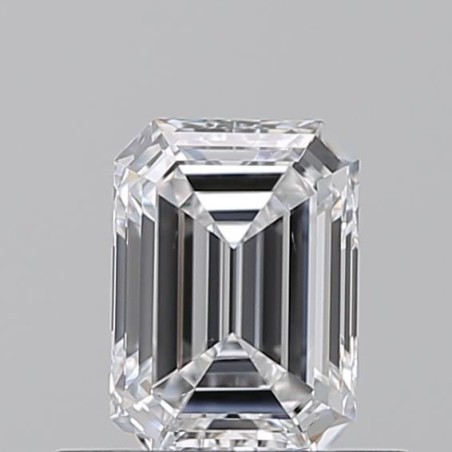 Diament szlif szmaragdowy, 0.5ct, VS2, D, GIA 6541351059