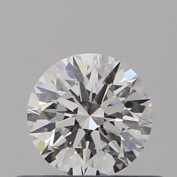Diament szlif okrągły, 0.37ct, VVS2, E, GIA 2526655595