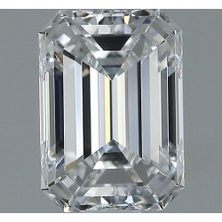 Diament szlif szmaragdowy, 1.1ct, VVS2, E, GIA 6522240708