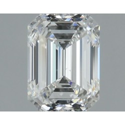Diament szlif szmaragdowy, 1ct, VS2, E, GIA 7531087080