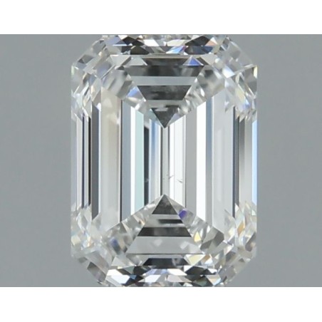 Diament szlif szmaragdowy, 1ct, VS2, E, GIA 7531087080