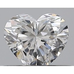 Diament serce, 0.35ct, VS2, E, GIA 2536597629