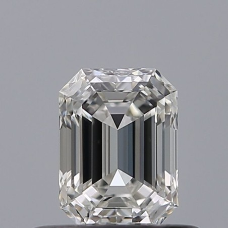 Diament szlif szmaragdowy, 0.5ct, VVS2, F, IGI 763624393