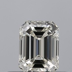 Diament szlif szmaragdowy, 0.4ct, VVS1, G, IGI 763624018