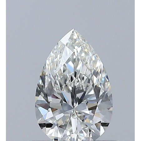 Diament szlif gruszkowy, 0.5ct, VS1, H, GIA 6521788725