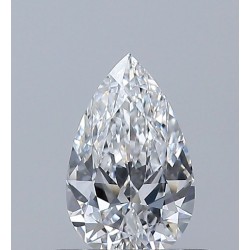 Diament szlif gruszkowy, 0.44ct, VS1, E, GIA 7521767329
