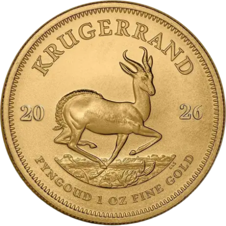 Złota moneta 1 uncja Krugerrand 2026 r