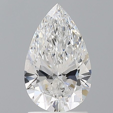 Diament laboratoryjny szlif gruszkowy, 1.56ct, VVS2, E, IGI LG756559624