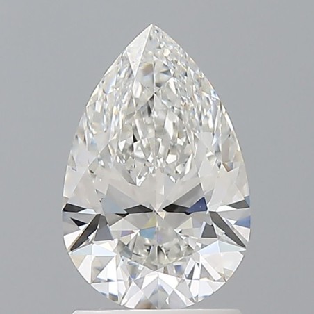 Diament laboratoryjny szlif gruszkowy, 1.55ct, VVS2, E, IGI LG757520044