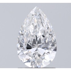 Diament szlif gruszkowy, 1.01ct, SI2, E, GIA 7548128923
