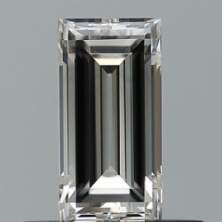 Diament bagietka, 0.5ct, VVS2, G, GIA 1547212132