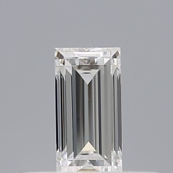Diament bagietka, 0.34ct, VVS1, E, GIA 7546419778