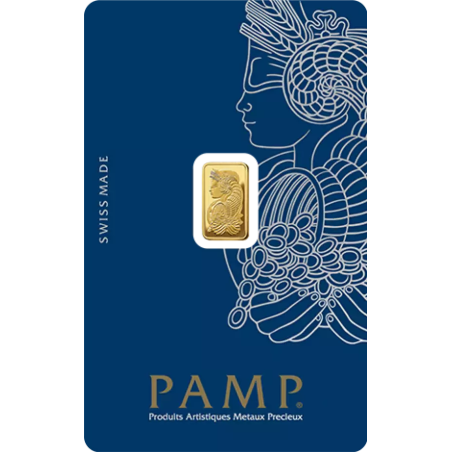 Sztabka Złota 1 gram PAMP LBMA