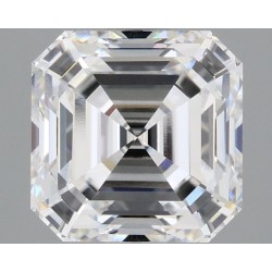 Diament laboratoryjny asscher, 2.59ct, VVS2, E, GIA 6505073374
