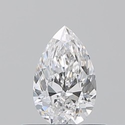 Diament szlif gruszkowy, 0.5ct, VVS2, E, GIA 5526810639
