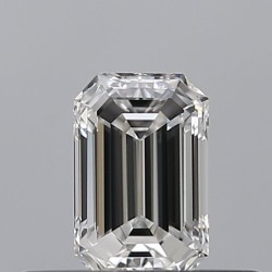 Diament szlif szmaragdowy, 0.34ct, VVS2, E, GIA 6545448775