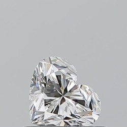 Diament serce, 0.5ct, VS2, G, GIA 6532019985