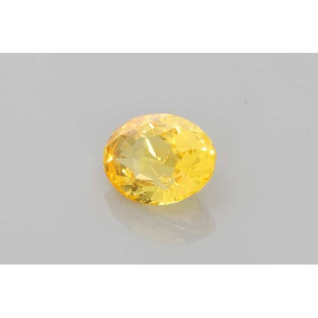 Szafir szlif owalny, 2.01 ct, YELLOW, GIA 1528090732