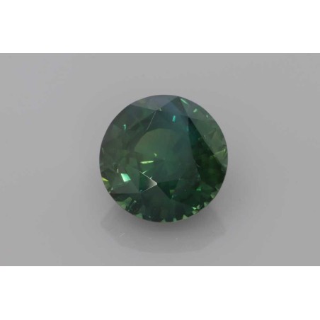 Szafir szlif okrągły, 4.02 ct, TEAL, GIA 7448509321