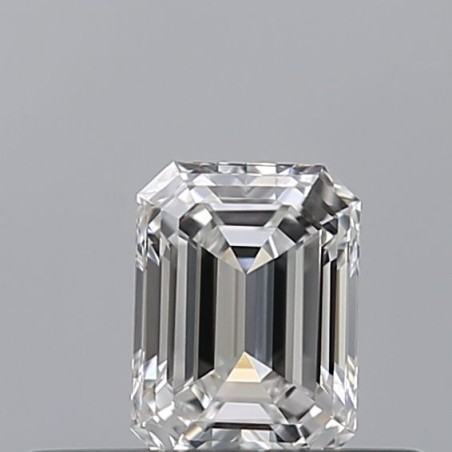 Diament szlif szmaragdowy, 0.3ct, VVS2, D, GIA 7548133485