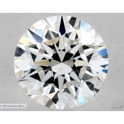 Diament szlif okrągły, 0.5ct, VS2, E, GIA 6395444212