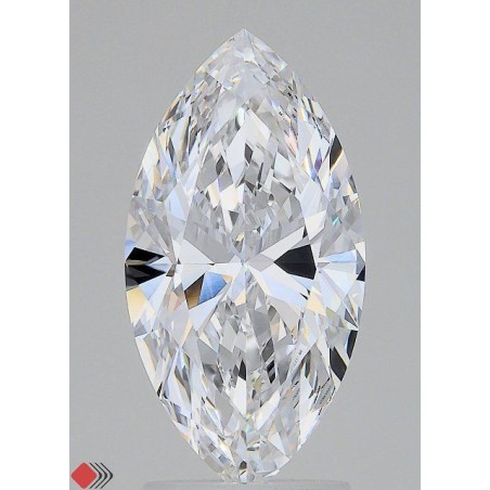 Diament laboratoryjny markiza, 2.53ct, VVS1, D, IGI LG713538026