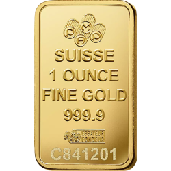 Sztabka Złota 1 uncja  PAMP LBMA