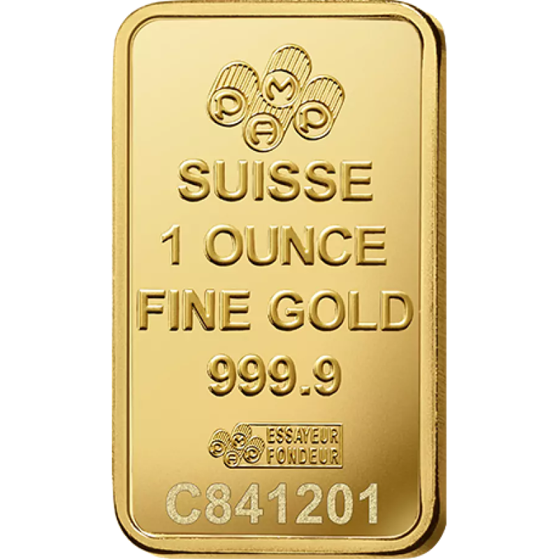 Sztabka Złota 1 uncja  PAMP LBMA