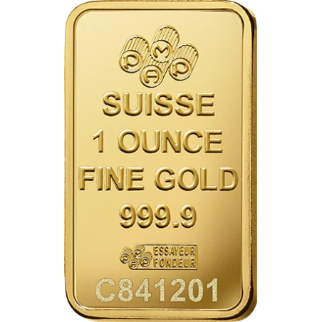 Sztabka Złota 1 uncja  PAMP LBMA