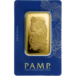 Sztabka Złota 100 gramów PAMP LBMA