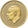 Złota moneta 1/4 uncji Britannia 2024 r Karol III