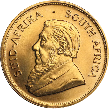 Złota moneta 1 uncja Krugerrand różne roczniki
