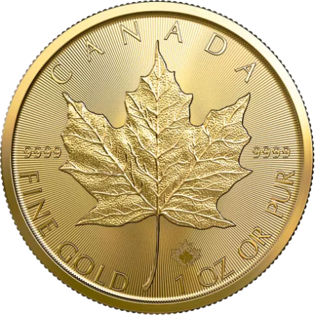 Złota moneta 1 uncja Liść Klonu 2026 r