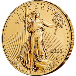 Złota moneta 1 uncja Amerykański Orzeł 2024 r