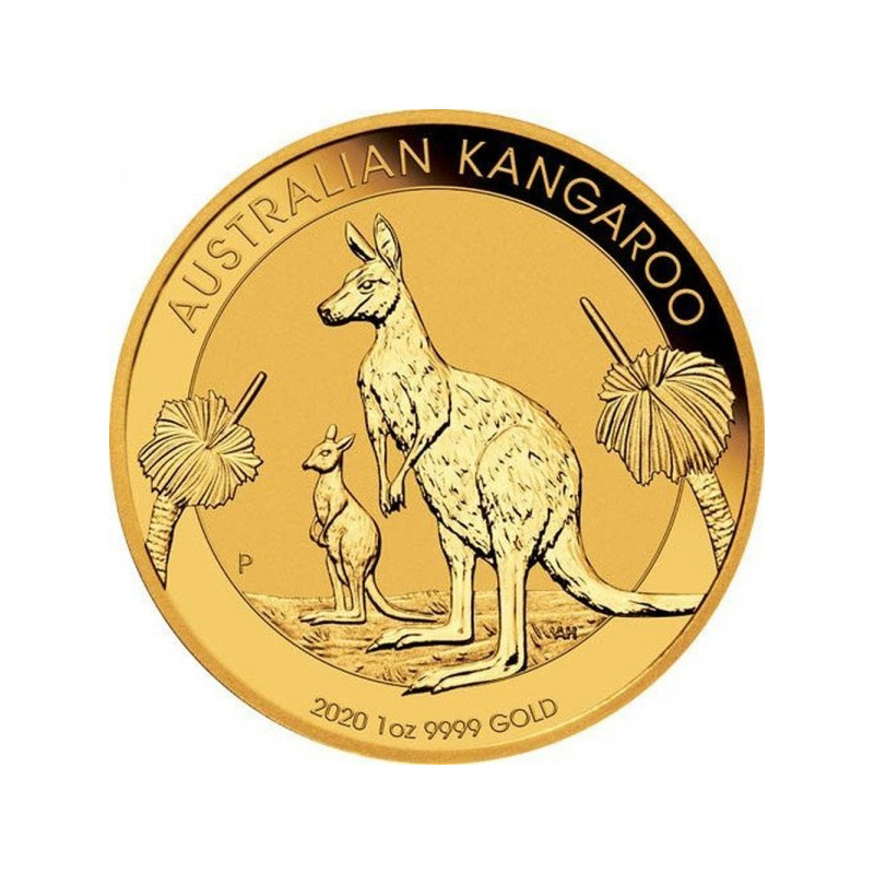 Złota moneta 1 uncja Australijski Kangur różne roczniki Złota moneta 1 uncja Australijski Kangur różne roczniki